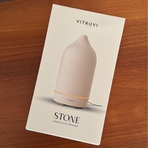 Vitruvi Stone Essential Oil Diffuser in Vanilla